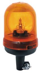 [540B12O] Rotating beacon | tube mounting | 12V | amber