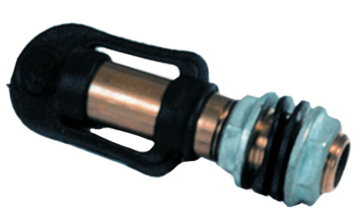 [562/BI] Receptacle tube screwed  | dual pole