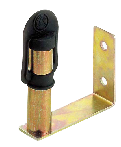 [565] Receptacle tube | 90° bracket | single pole