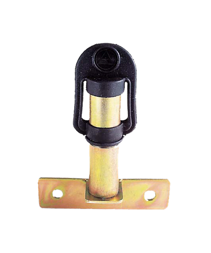 [571] Receptacle tube | angled bracket | single pole