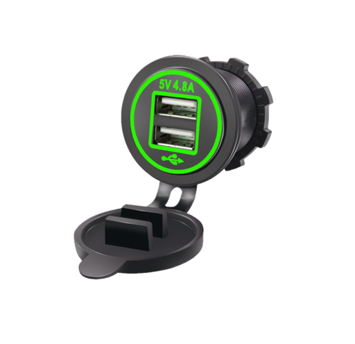 [581-USB-AA] Dubbele USB-A lader | inbouw