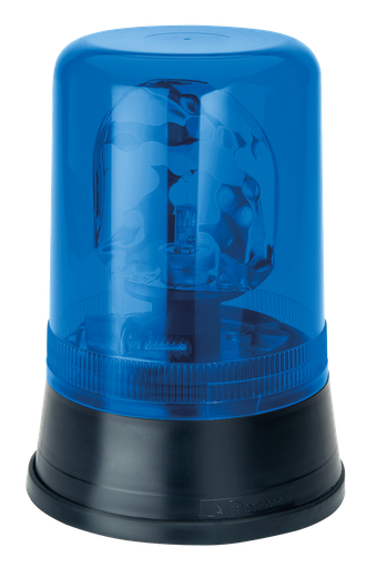 [59524B] Baliza giratoria | montaje con 3 tornillos | 24V | azul