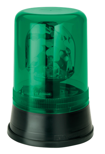 [59524G] Zwaailicht | 3 puntsbevestiging | 24V | groen