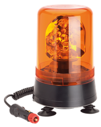 [595MDVO] Rotating beacon | magnetic | 12-24V | amber