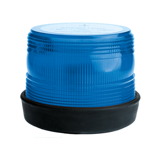 [620B] Flitslicht | Xenon | 2 puntsbevestiging | 12-48V | blauw