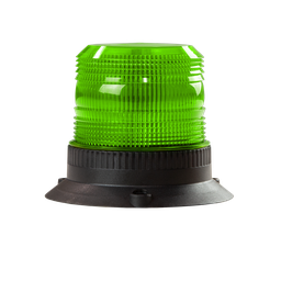 [622LED-GR] Gyrophare | LED | fixation 3 boulon | 12-24V | vert