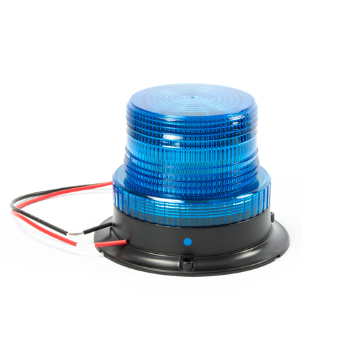 [623LED-BL] Rundumleuchte | LED | 3-Punkt-Befestigung | 10-110V | blau