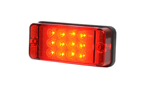 [700R-LED] Mistachterlicht | rechthoekig | LED