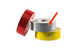 [70701-CR] Reflecterende tape voor harde oppervlakken | wit
