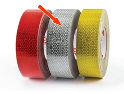 [70801-CR] Reflecterende tape voor dekzeilen | wit