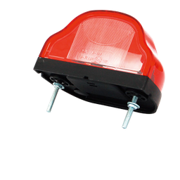 [74 RO] Licence plate light red