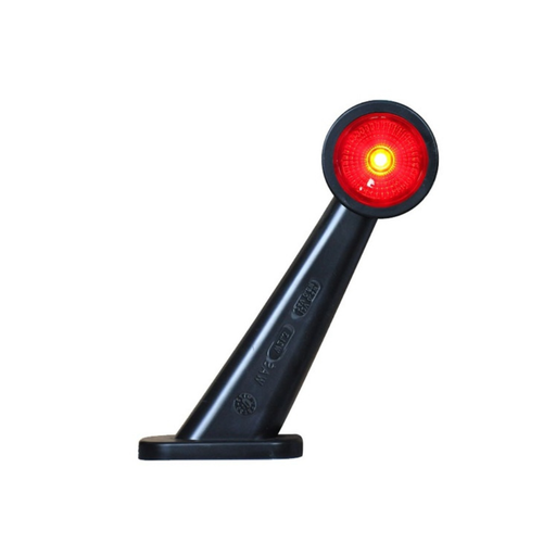 [AE-01-193] LED-Markierungsleuchte | links+rechts | 12-24V | rot/weiß