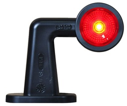 [AE-01-194] LED markeerverlichting | links+rechts | 12-24V | rood/wit