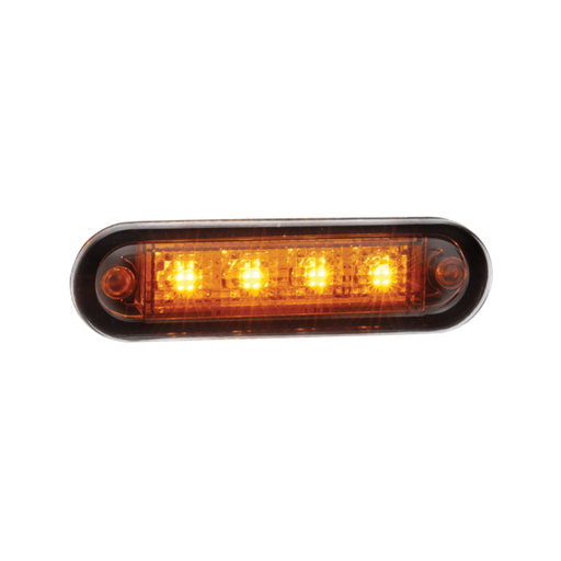[C2-98-DV-OR] Luce di posizione LED | 4 LEDs | 12-24V | ambra