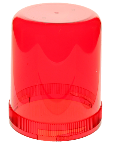 [F200062] Replacement lens red for series 590-595 halogen