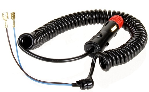 [F400003] Spiral cord | black