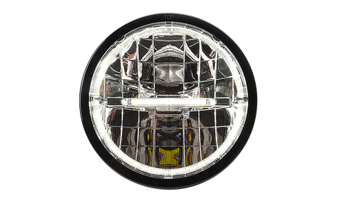 [LEDZILLA-LIRI] LED Fernlichtmit LED Linie und Ring