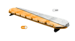 [LEG139O12CB] LEGION LED lichtbalk | 139 cm | oranje | 12V + besturing