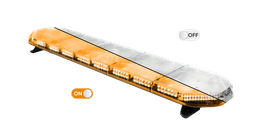 [LEG154O12CB] LEGION LED lichtbalk | 154 cm | oranje | 12V + besturing