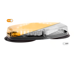 [LEGMINI-M-OR] Rampe lum. mini à LED LEGION | magn. | 35,5 cm | orange | 12-24V