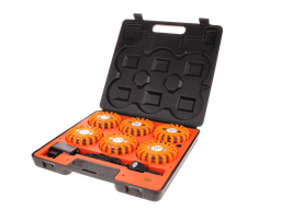 [ROADFLARE6OR] Roadflare6 case | amber | magnetic | battery operated