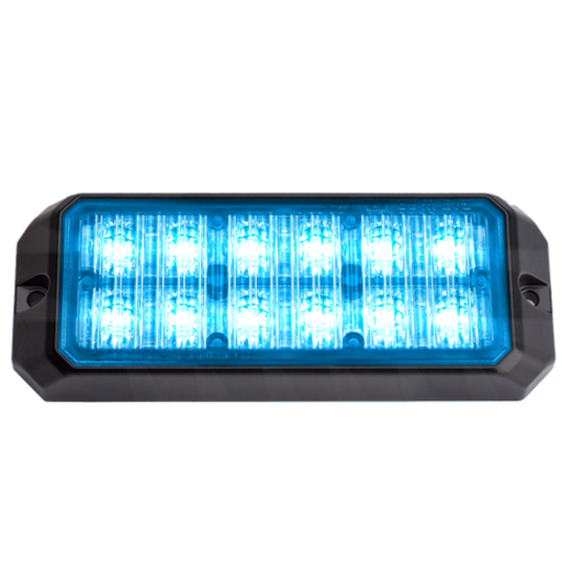 [STARLED12-BL] LED Flitser | 12 LEDs | 12-24V | blauw