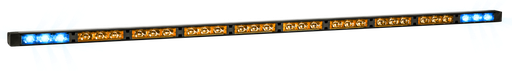 [TRAFLED10-OB] Directionele LED lichtbalk | 10 modules | 12-24V | oranje/blauw