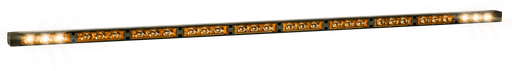 [TRAFLED10-OO] Directionele LED lichtbalk | 10 modules | 12-24V | oranje/oranje