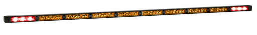 [TRAFLED10-OR] Directionele LED lichtbalk | 10 modules | 12-24V | oranje/rood