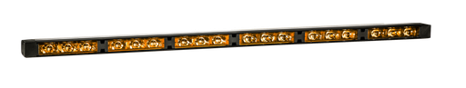 [TRAFLED6#O] Directionele LED lichtbalk | 6 modules | 12-24V | oranje