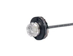 [UNDERLED-CR] Round flasher | LED | 6 LEDs | 12-24V | white