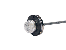 [UNDERLED-RO] Flitser | rond | LED | 6 LEDs | 12-24V | rood