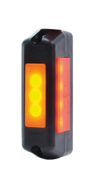 [241-DV] LED markeerverlichting | links+rechts | 12-24V | rood/oranje/wit