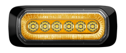 [HALO-OR/OR] Flitser | LED | 6 LEDs | 12-24V | oranje/oranje