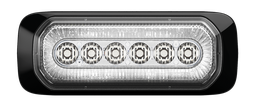 [HALO-CR/CR] Feu flash | LED | 6 LEDs | 12-24V | blanc/blanc