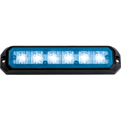 [STARLED6-BL-CL2] LED Flasher | 6 LEDs | 12-24V | blue