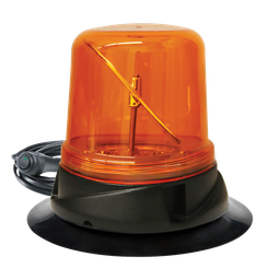 [ROTOLED-M-OR] LED Rotating Beacon | magnetic | 12-24V, | amber