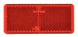 [32AR] Reflector | rectangular | red