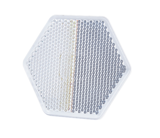 [30AC] Catadiottro | 6-sided | bianco