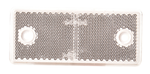 [32C] Reflector | rectangular | blanco