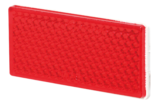[33AR] Catadioptre | rectangulaire | rouge