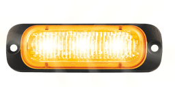 [ST3-OR] Flitser | LED | 3 LEDs | 12-24V | oranje