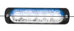 [ST6-B/C] Flasher | LED | 6 LEDs | 12-24V | blue/white