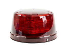 [519-DV-RO] Flitslicht | LED | 3 puntsbevestiging | 12-24V | rood
