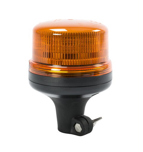 [510F-DV-ORLITE] Flitslicht | LED | flexibele buisbevestiging | 11-110V | oranje