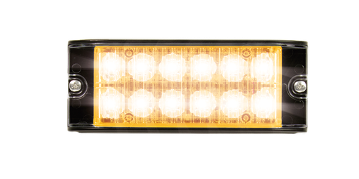[ID12-OR] Feu flash | LED | 12 LEDs | 12-24V | LEDs oranges
