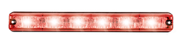 [ES6-RO] Feu flash | LED | 6 LEDs | 12-24V | rouge