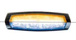 [SM12-O/B] Flitser | LED | 12 LEDs | 12-24V | oranje/blauw