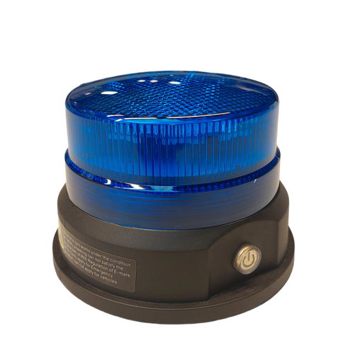 [TRAVEL-BASIC-B] Kennleuchte | LED | blau | basic | magnetisch | Batteriebetrieben