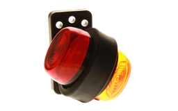 [MAVERICK2-OR/RO] LED markeerverlichting | links+rechts | 12-24V | oranje/rood